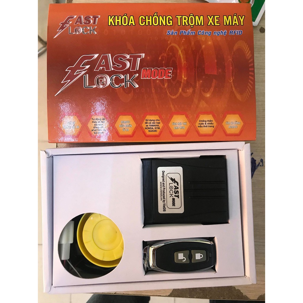 khóa chống trộm xe Fastlock mode