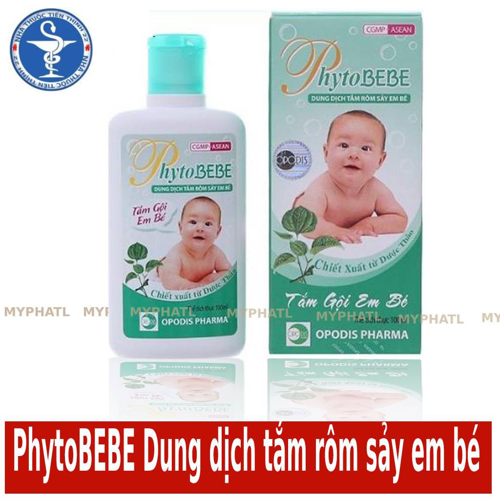 Sữa tắm Bé  PhytoBeBe OPODIS pharma 100ml
