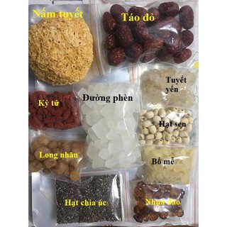 Set chè dưỡng nhan 10 vị