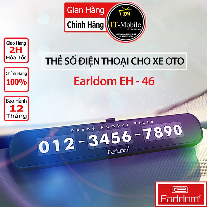 [Mã BMBAU50 giảm 10% đơn 99k] Thẻ Số Điện Thoại Earldom EH-46