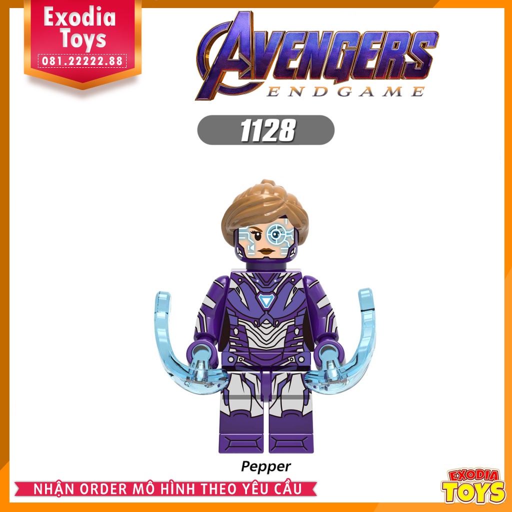 Xếp hình Minifigure Marvel Biệt đội siêu anh hùng Avengers Infinity War  - Đồ Chơi Lắp Ghép Sáng Tạo - XINH X0240