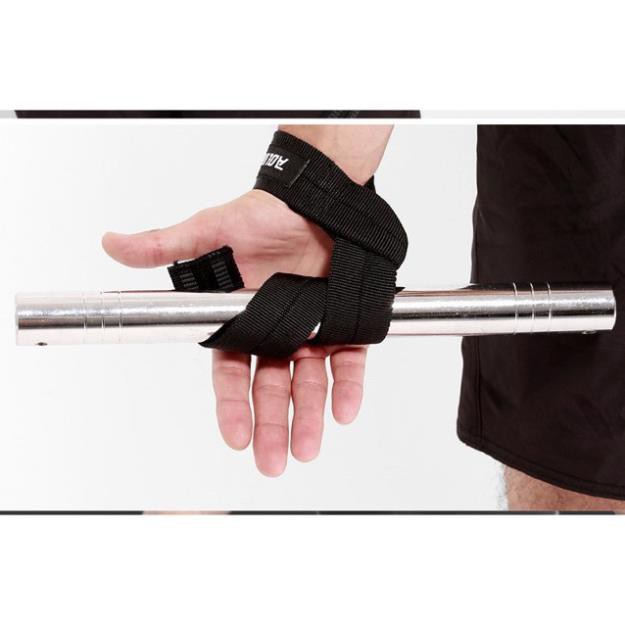 1 cặp Dây kéo lưng Phụ Kiện thể thao Gym Aolikes Dây kéo lưng trơn cao cấp 2 chiếc (7635)