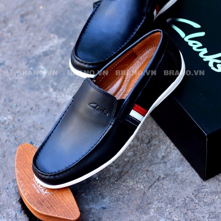 [GIÀY DA GIÁ SỈ] Giày clark chính hãng, giày lười nam cao cấp MS3337