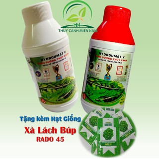 - Dung Dịch Thủy Canh Umat V + Tặng 1 Hạt Giống Xà Lách Búp cty chính hãng.