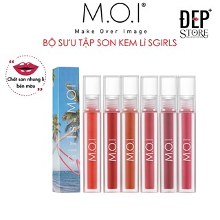 Son Kem Lì Sgirls by M.O.I chất nhung lì mềm môi nhiều dưỡng 4g