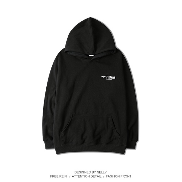 ARTANNIE Ready Stock- Các cặp đôi phụ nữ Nhật Bản retro graffiti in hip-hop Hàn Quốc kèm áo hoodie có đệm nhung | BigBuy360 - bigbuy360.vn