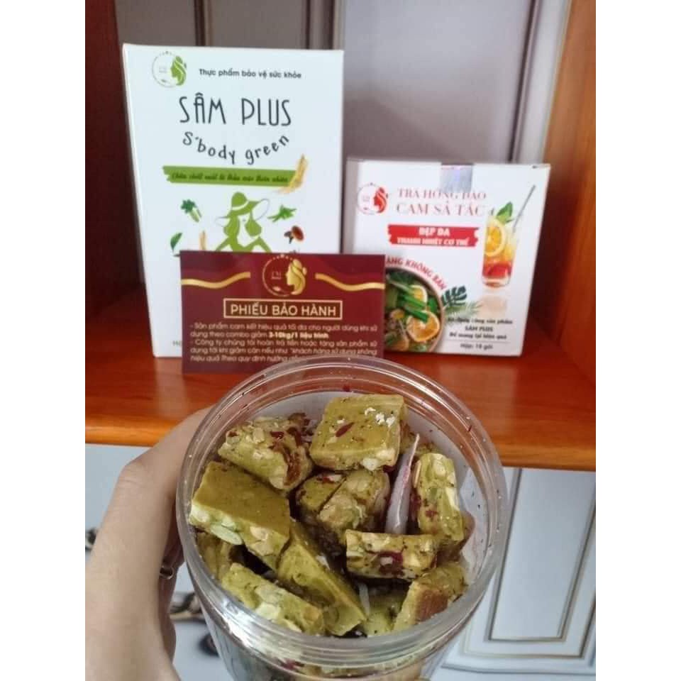 [Siêu Hót] KẸO SÂM PLUS #S’body Green GIẢM CÂN SỐ 1 VN