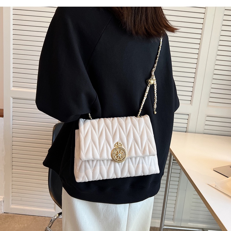 Túi đeo vai IELGY phối dây xích cao cấp cho nữ