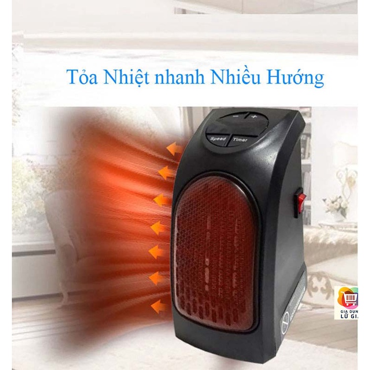 Máy sưởi mini Handy Heater [MÁY SƯỞI VUÔNG]