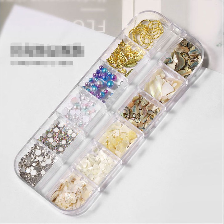 set phụ kiện charm khay mix nhiều mẫu