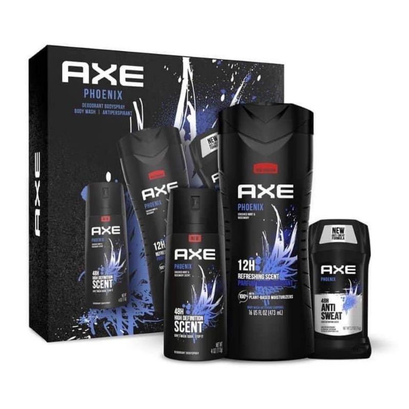 [ Hàng Mỹ 100% ] Set 3 Món AXE Dành Cho Phái Nam