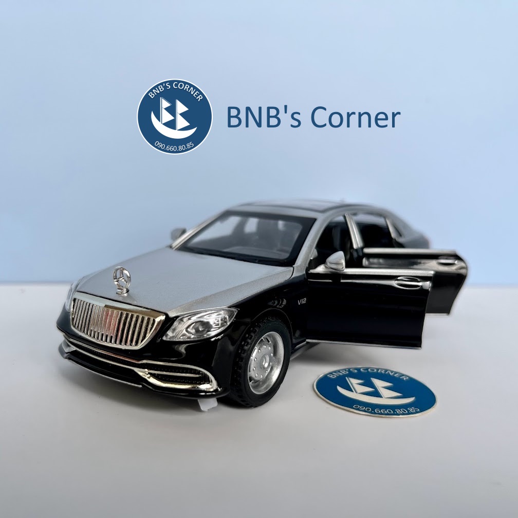 Mô hình xe 1:32 Mercedes Maybach S650 hãng Double Horses
