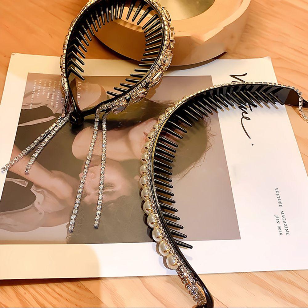 Aaron1 Dụng Cụ Búi Tóc Đính Ngọc Trai Thời Trang Hàn Quốc Dành Cho Nữ