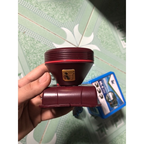 Đèn pin đội đầu chống nước Minh Long ML-6c công suất 35w ánh sáng trắng,vàng hàng chính hãng.