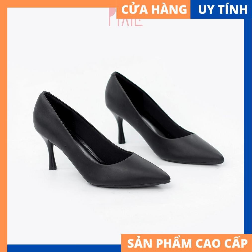 Giày Cao Gót 7cm Basic Mũi Nhọn Êm Chân Cao Cấp X457