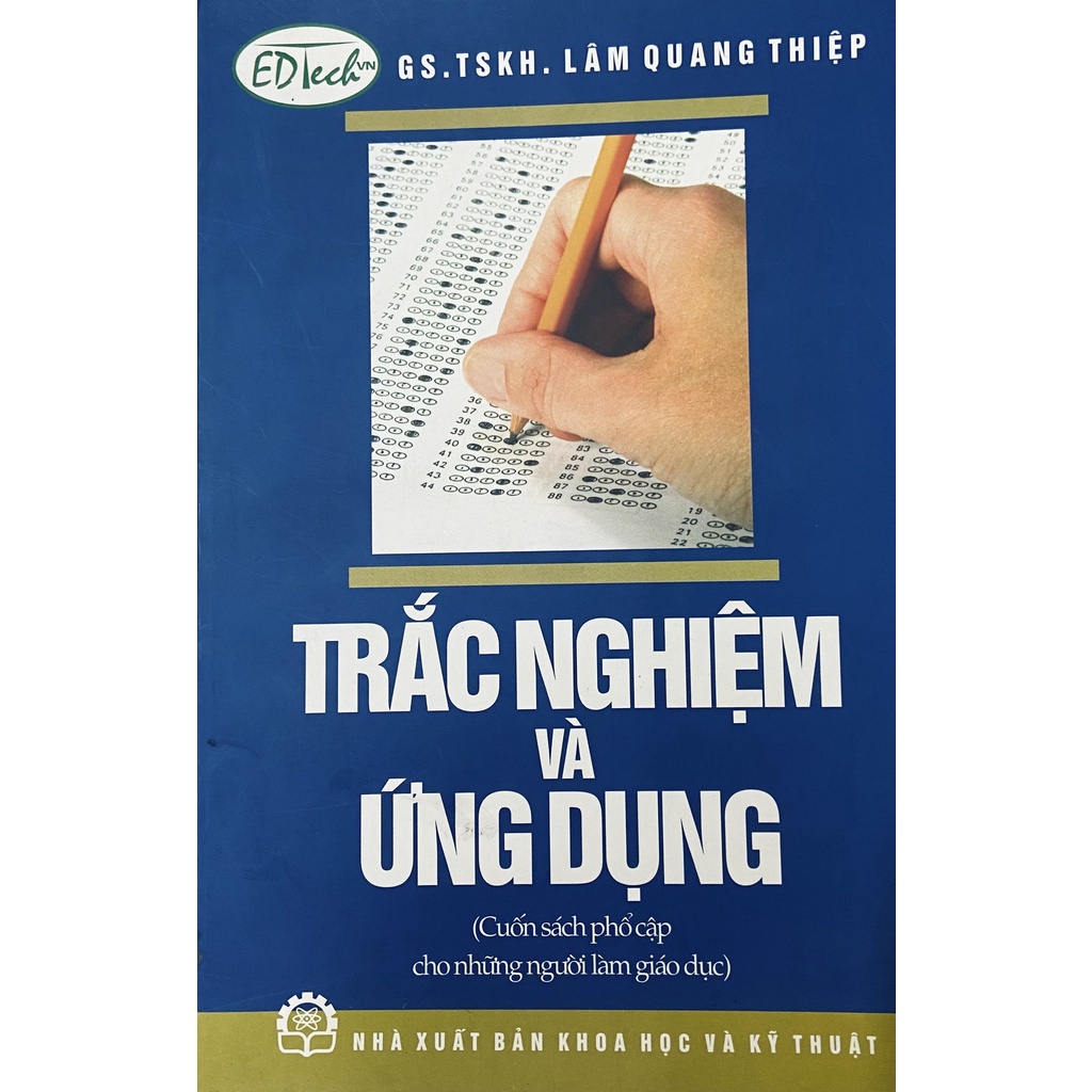 Sách - Trắc Nghiệm Và Ứng Dụng