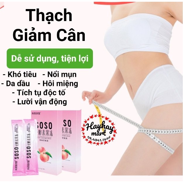 THẠCH GIẢM CÂN Trái Cây SOSO- Enzyme Jelly