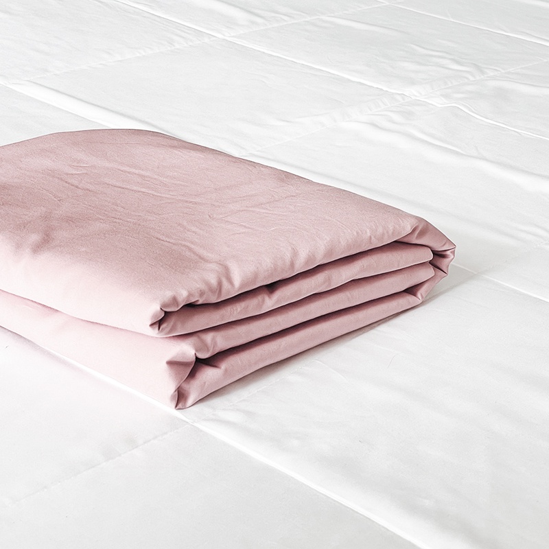 Vỏ Chăn Cotton Sateen Cao Cấp Ru9 - Size L 2m6x2m4 - 100% Cotton Tự Nhiên, Mềm Mại, Thoáng Khí, Thấm Hút Mồ Hôi - 10 Màu