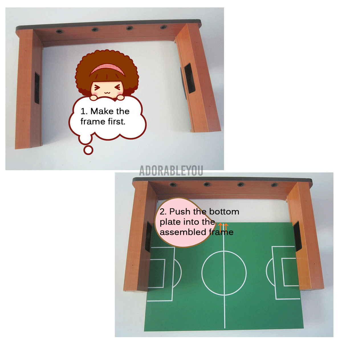 In Stock Football Table Christmas Gift Game Soccer Arcade Size Football Sports Indoor