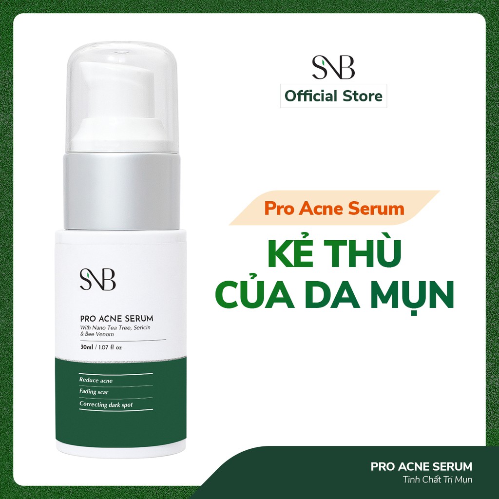 Serum Giảm Mụn SNB PRO ACNE SERUM 30ml