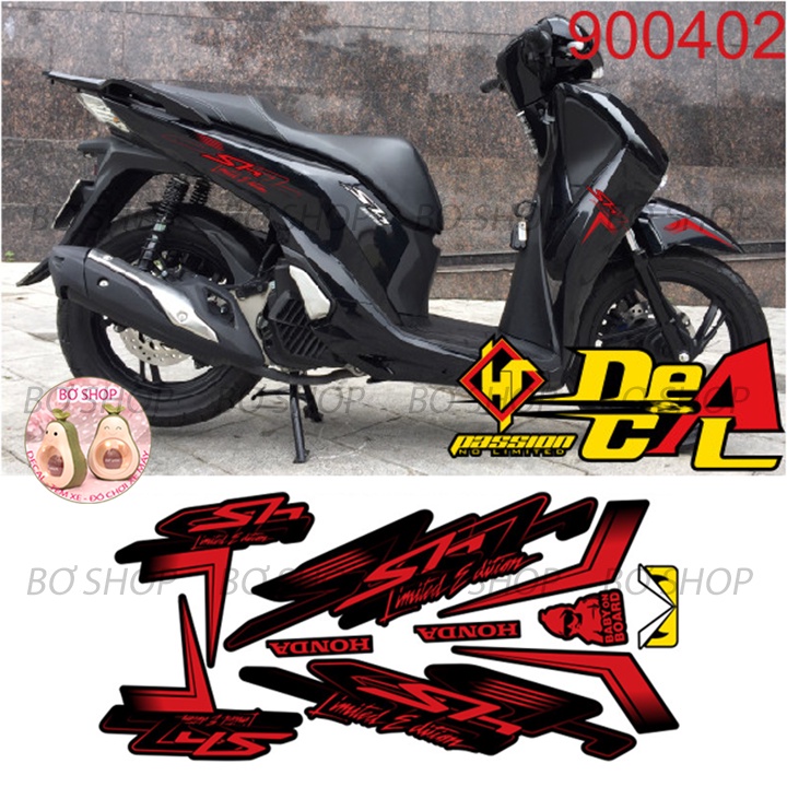 Tem xe SH 150 Limited Edition Dành cho đời xe từ 2013 - 2020  . Tem SH 3 Lớp cao cấp chống nước , chống phai màu