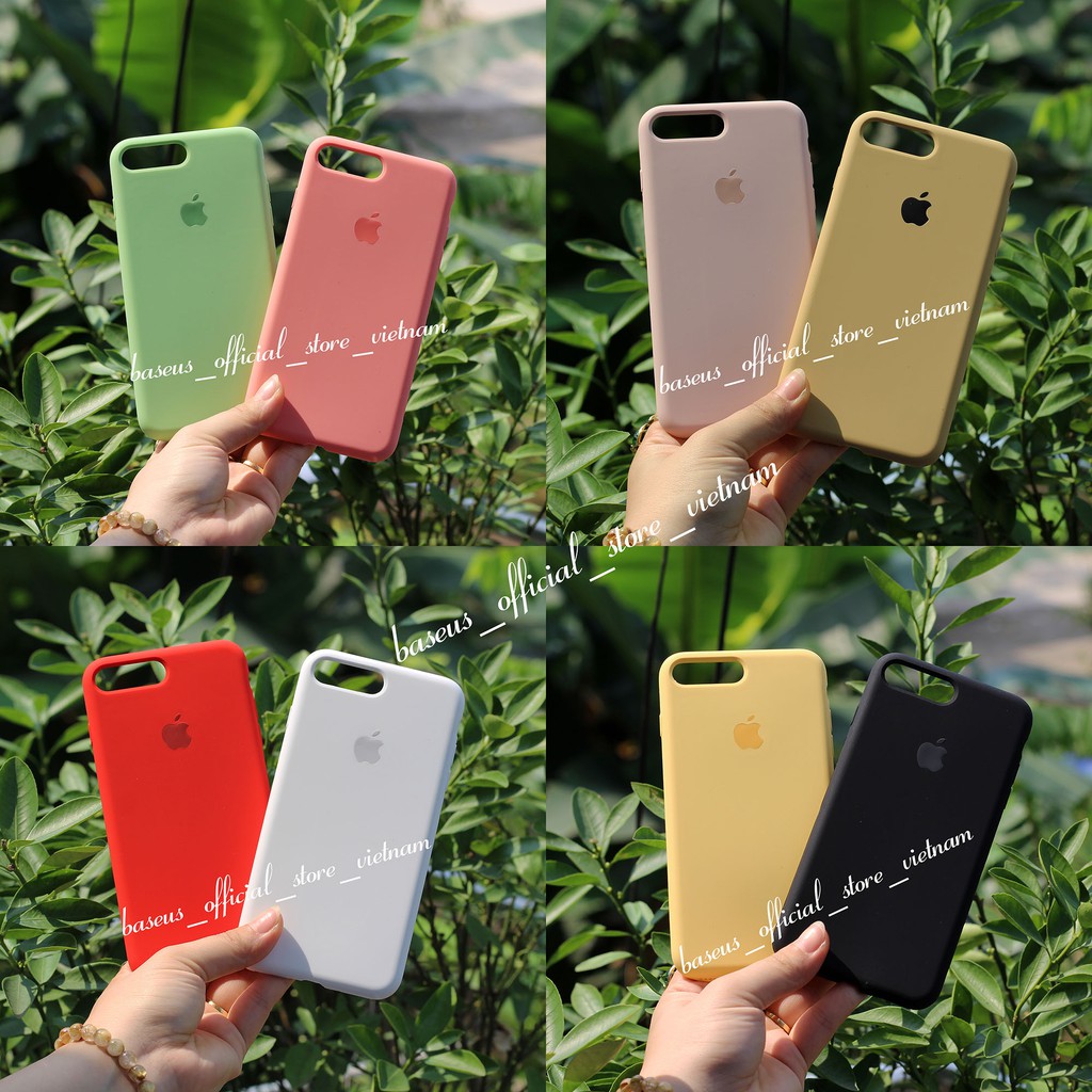 Ốp chống bẩn -Chống dơ dành cho Iphone- Hàng loại 1 (6 đến Xs max- Sẵn 20 màu)