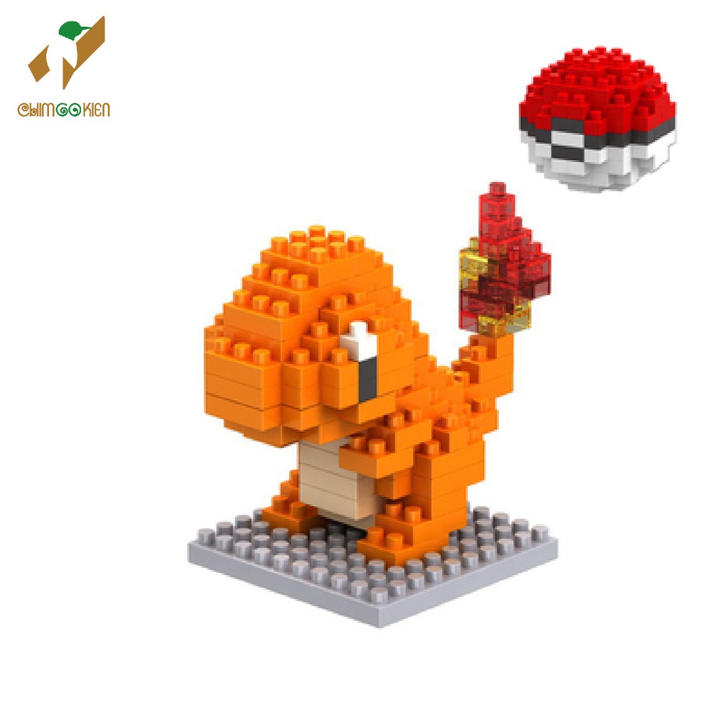 Bộ Đồ Chơi Lắp Ráp Lego Hình Pokemon Nhiều Loại Tùy Chọn