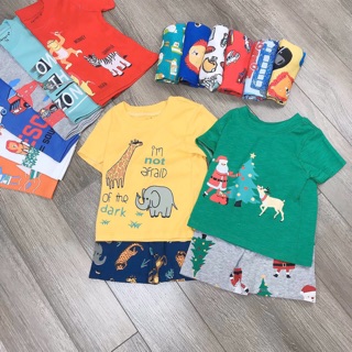 Combo 3 bộ carter xuất dư bé trai