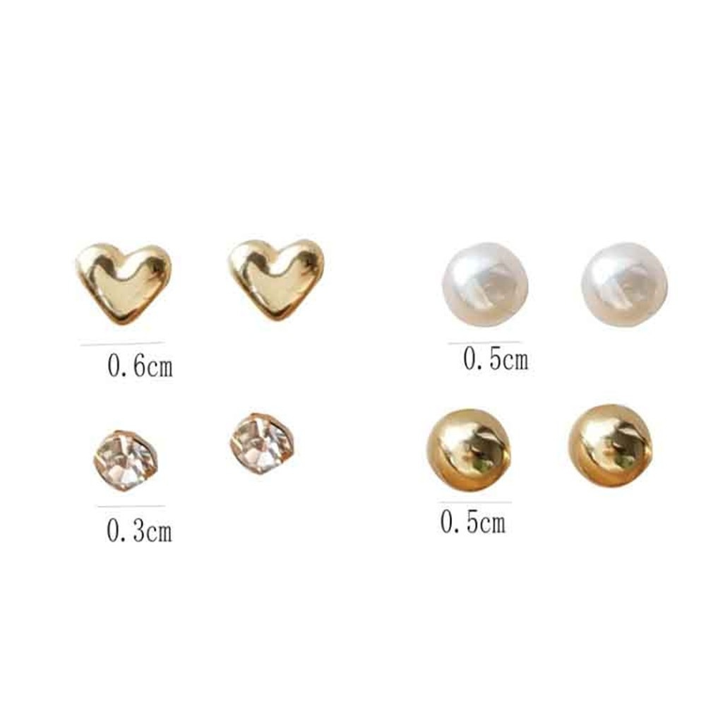 4 Đôi Bông Tai Thời Trang Nữ Tính