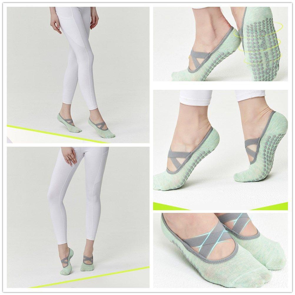 Miếng Silicone Dán Đế Giày Chống Trượt Thoáng Khí Hỗ Trợ Tập Yoga