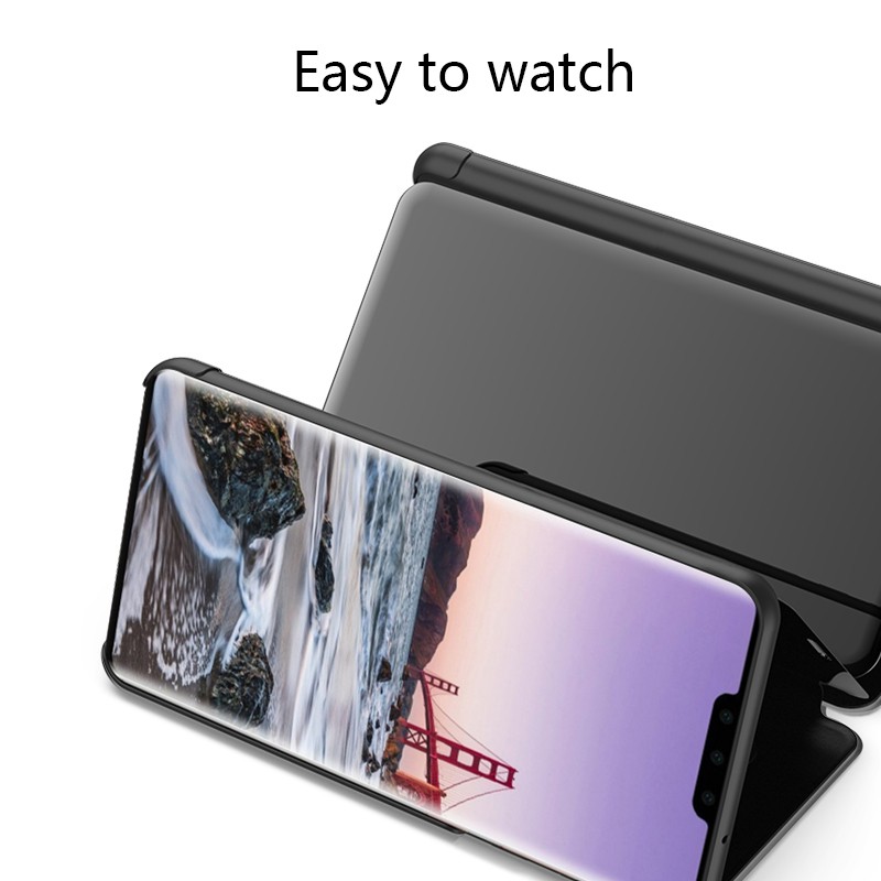 Lật Bao Nắp Cứng Tráng Gương Thông Minh Cho Điện Thoại Samsung Galaxy Note 10 Lite Ốp | BigBuy360 - bigbuy360.vn