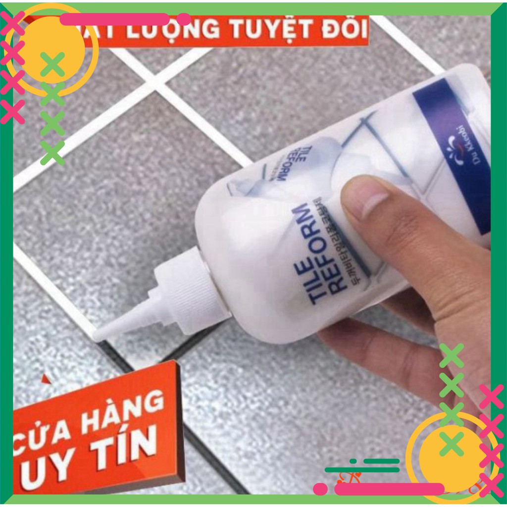 [FREE SHIP] Kẻ gạch, Tái tạo viền gạch Tile Reform - Lọ sơn kẻ chỉ gạch công Nghệ Hàn Quốc(hàng đẹp)