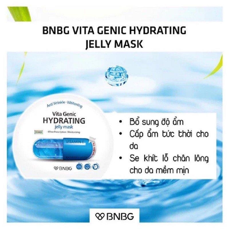 Mặt Nạ Dưỡng Săn Chắc Da BNBG Vita Genic Jelly Mask 30ml