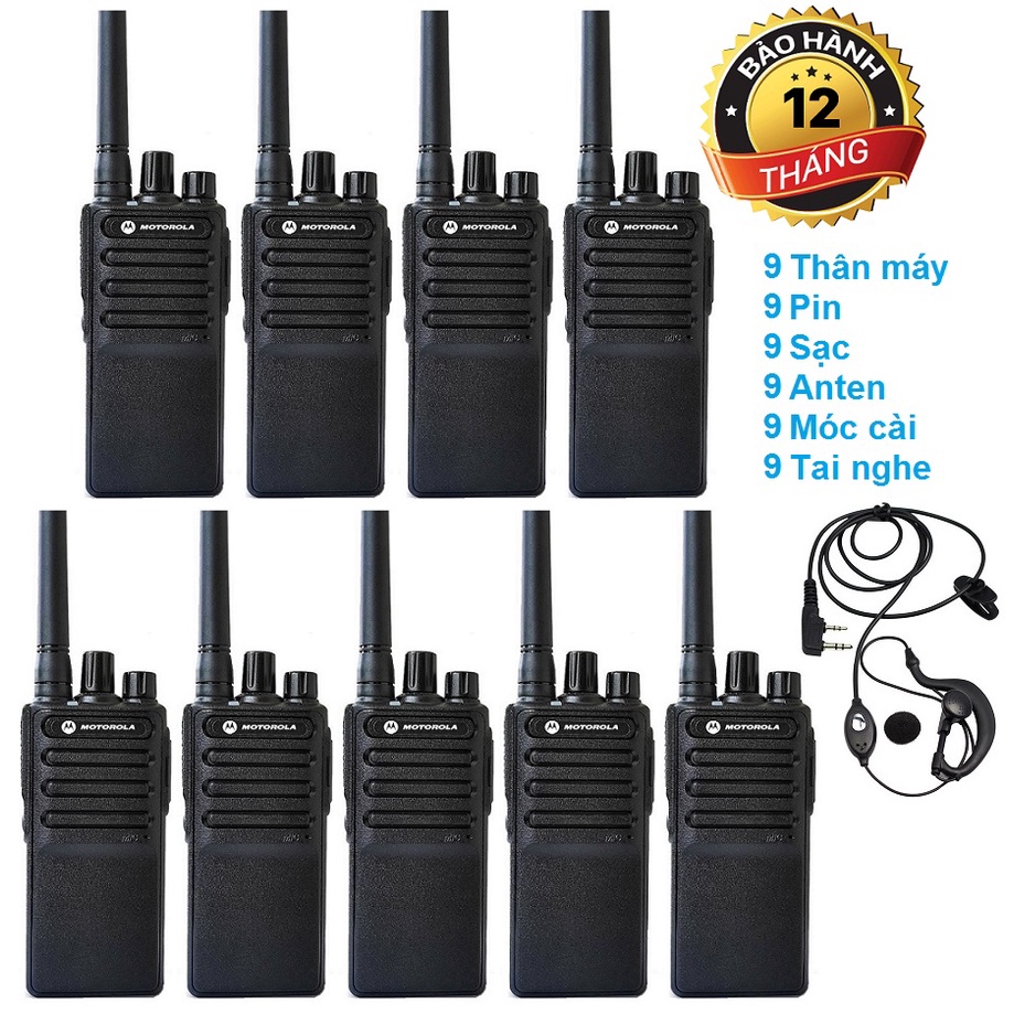 Bộ 9 Bộ đàm Motorola CP6688