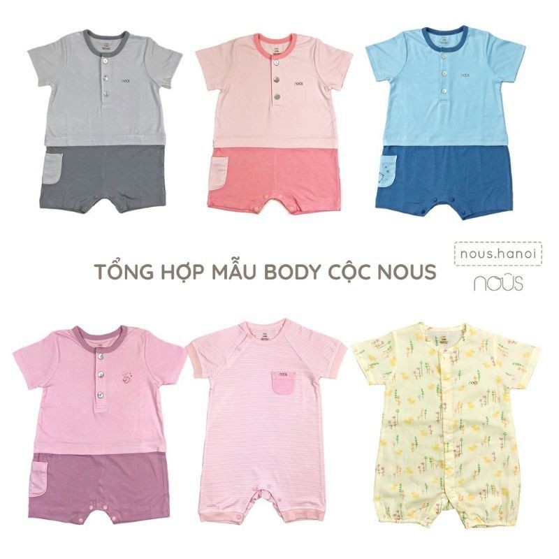 BODY CỘC CHO BÉ - CHÍNH HÃNG  NOUS