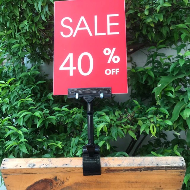 Combo bảng đồng giá+ kẹp sale