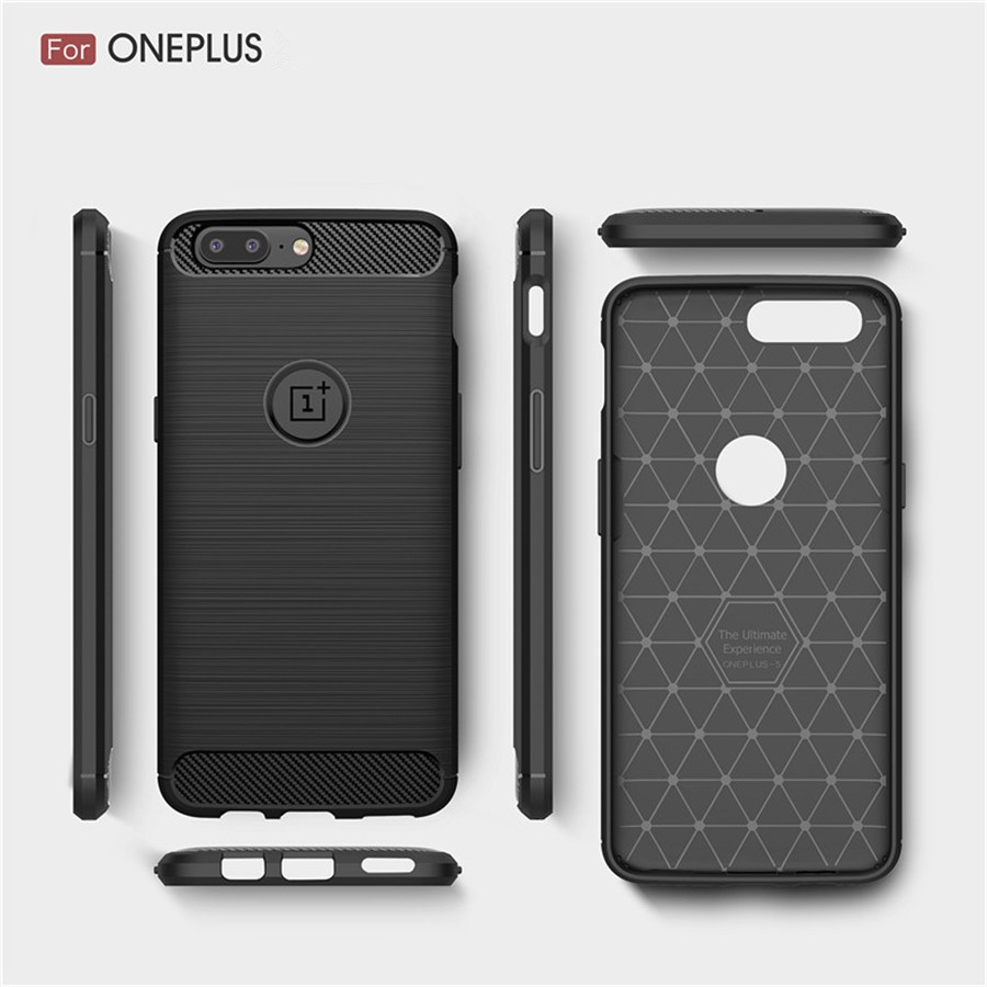 Ôp Điện Thoại Silicon Họa Tiết Sợi carbon Sang Trọng Cho oneplus 9 pro 5 5t 6 6t one plus Vỏ