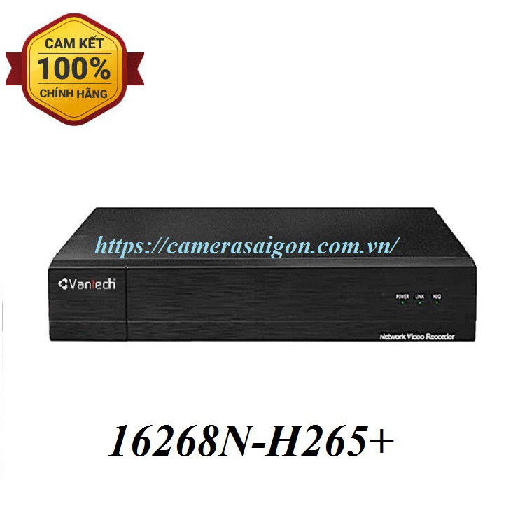 Đầu ghi hình camera IP 16 kênh VANTECH VP-16268N-H265+