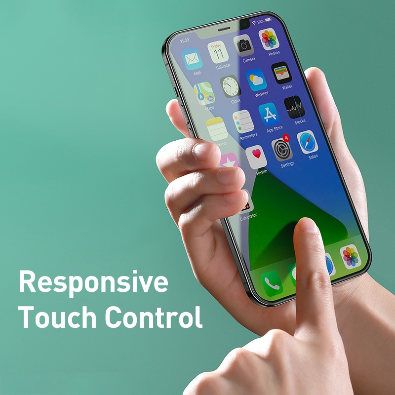 Miếng dán kính cường lực bảo vệ màn hình thích hợp cho Iphone 12 11 Pro Max Xs Max Xr X 8 7 6 6s Plus Se 2020