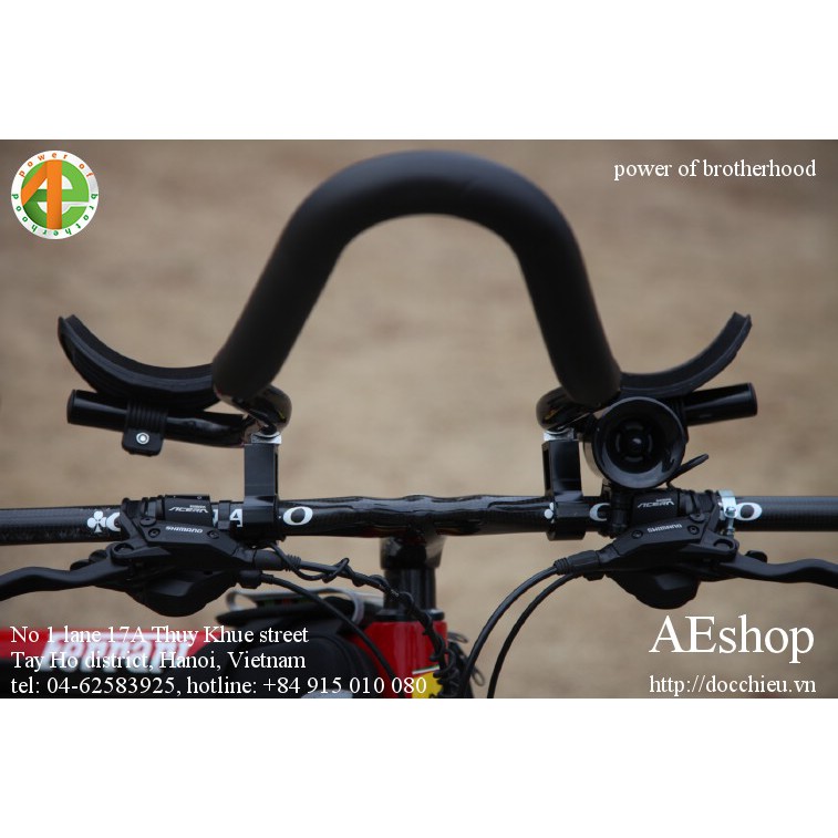 Tay nghỉ xe đạp thể thao vòng cung
