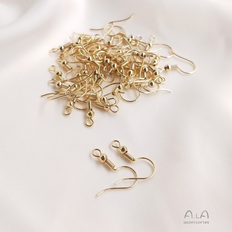 Cặp Bông Tai Mạ Vàng 18K Thời Trang Sang Trọng diy