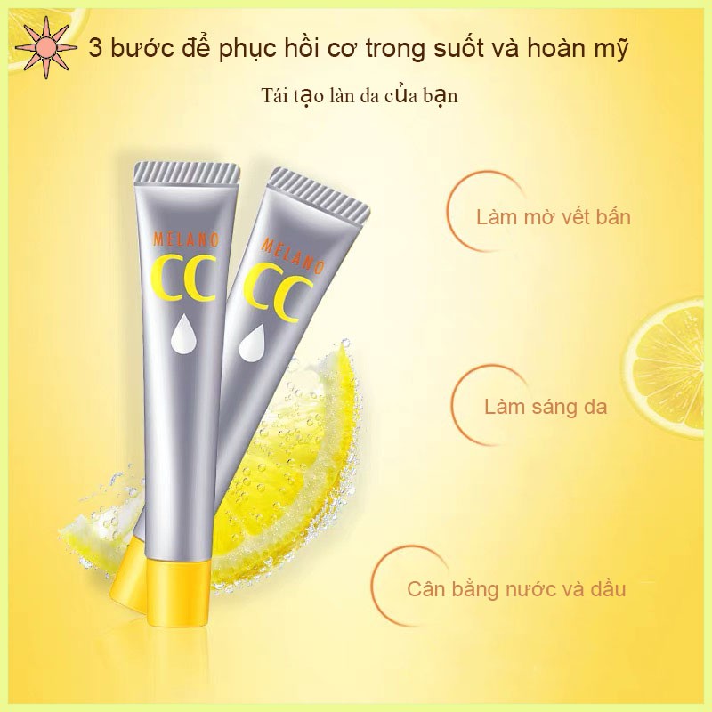 👍👍Rẻ vô địch👍Serum Melano CC Vitamin C, E ngừa mụn và dưỡng trắng(20ML)👍👍👍👍