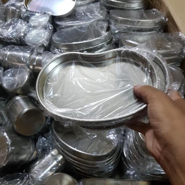 bộ bát- khay- hũ inox dùng trong spa