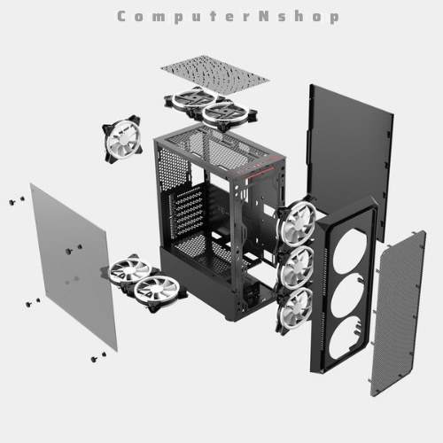Vỏ Case Máy Tính Viettech X9