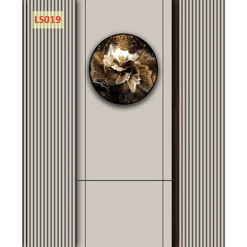 Phông Nền Livestream 3D 5D Họa Tiết Lam Sóng Hiện Đại Đốc Đáo