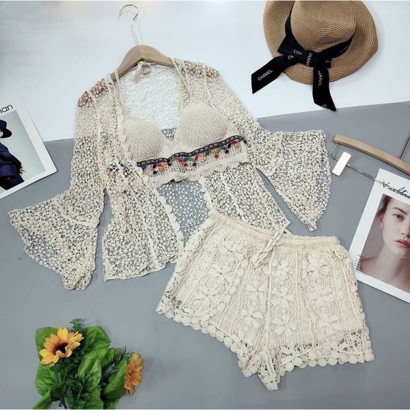 Sét ren 3 món đi biển hàng QCL1