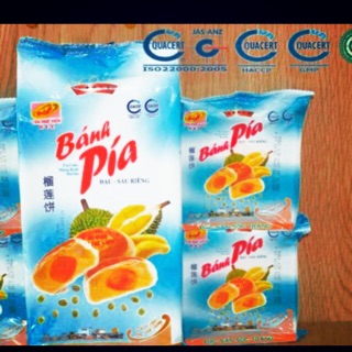 Bánh pía tân huê viên 5 sao 600g combo 4 cây