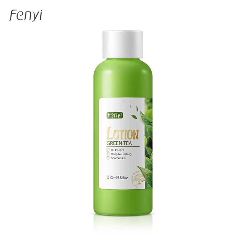 Sữa dưỡng ẩm FENYI chiết xuất trà xanh thiết kế mới chăm sóc da mặt hiệu quả 100ml