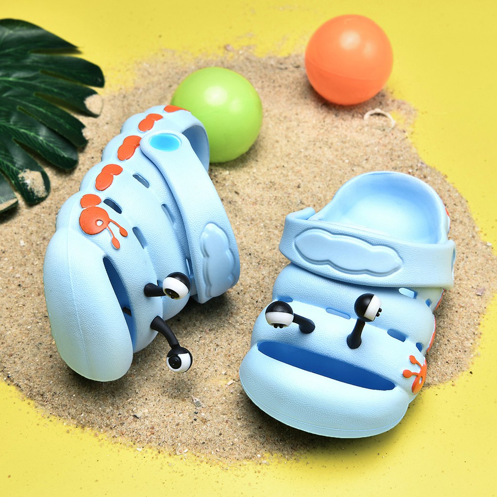 🌈FREE SHIPPING🌈 Baby Crocs Kid Sandal Slipper for Children Kids Shoes Boy Crocs Girl Crocs Caterpillar Style Beach Slipper