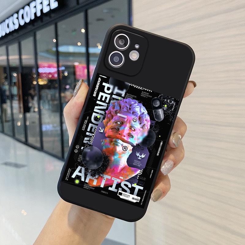 Ốp lưng Viền Vuông đen TD224